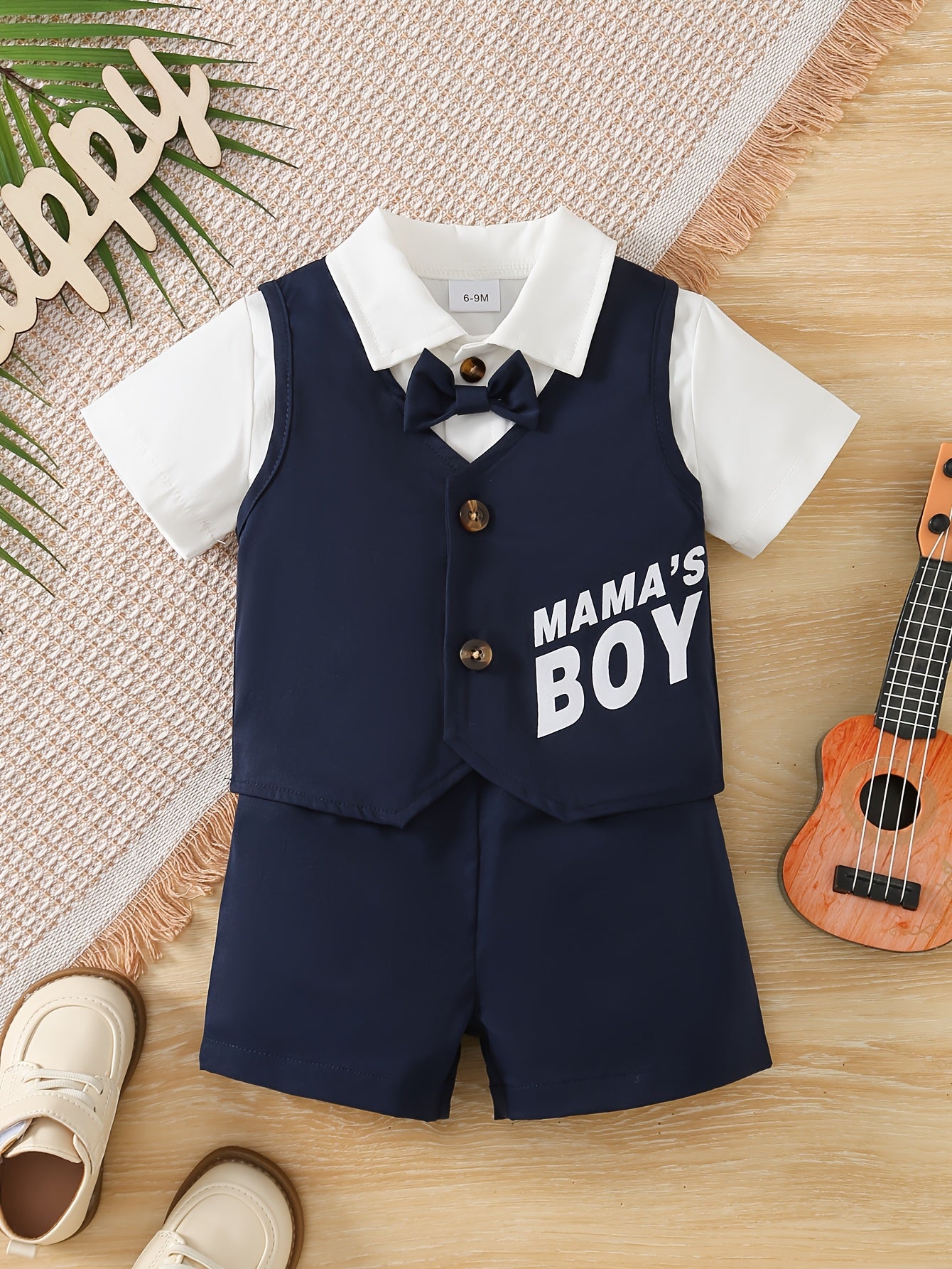 Three piece set Casual Shorts Summer