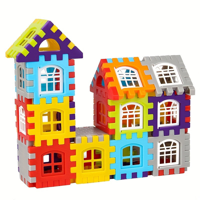 Educational DIY Assembly Toys .50 to 100 pcs of Construction Blocks