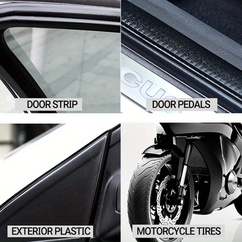 Renewal Wax - Deep Shine & Brightening for Dashboard, Bumper, Seats & Tire