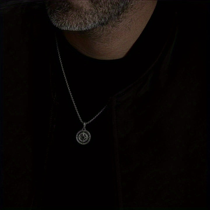 Necklace, Men's Fashion Chic Retro Hip Hop Pendant