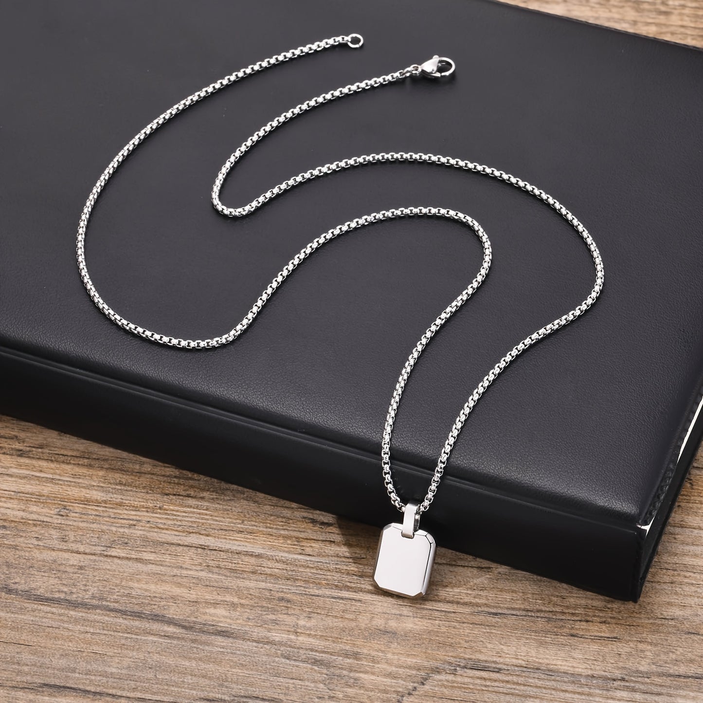 Letter Necklace Pendant, Stainless Steel Fashion Butterfly