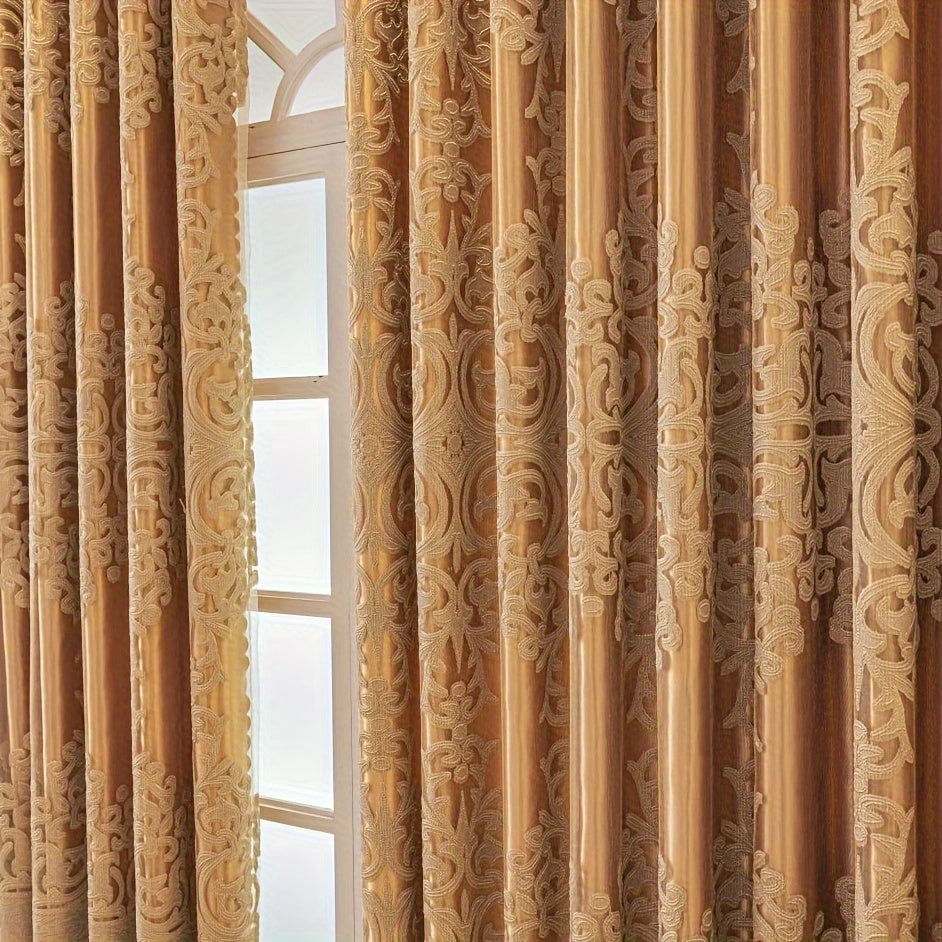 2pcs Double-Layer Shading Curtain