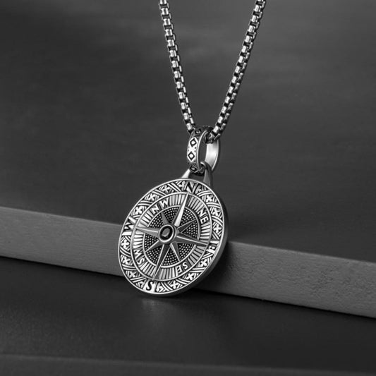 Necklace, Men's Fashion Chic Retro Hip Hop Pendant