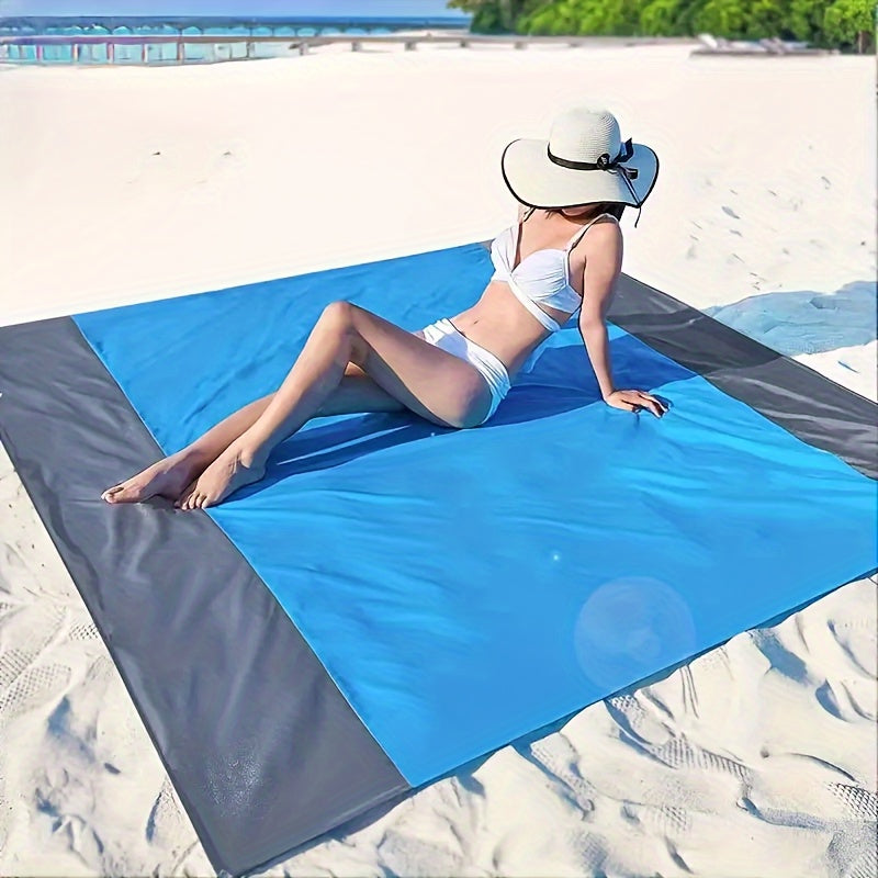 1pc Waterproof Sandproof Beach Blanket,