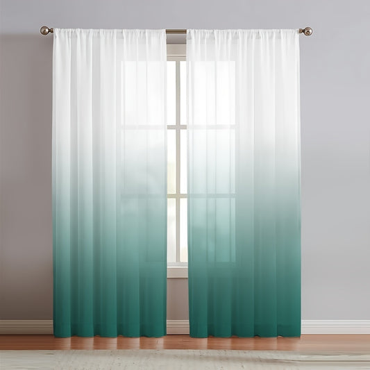 2 Panels Curtains, Rod Pocket Curtains