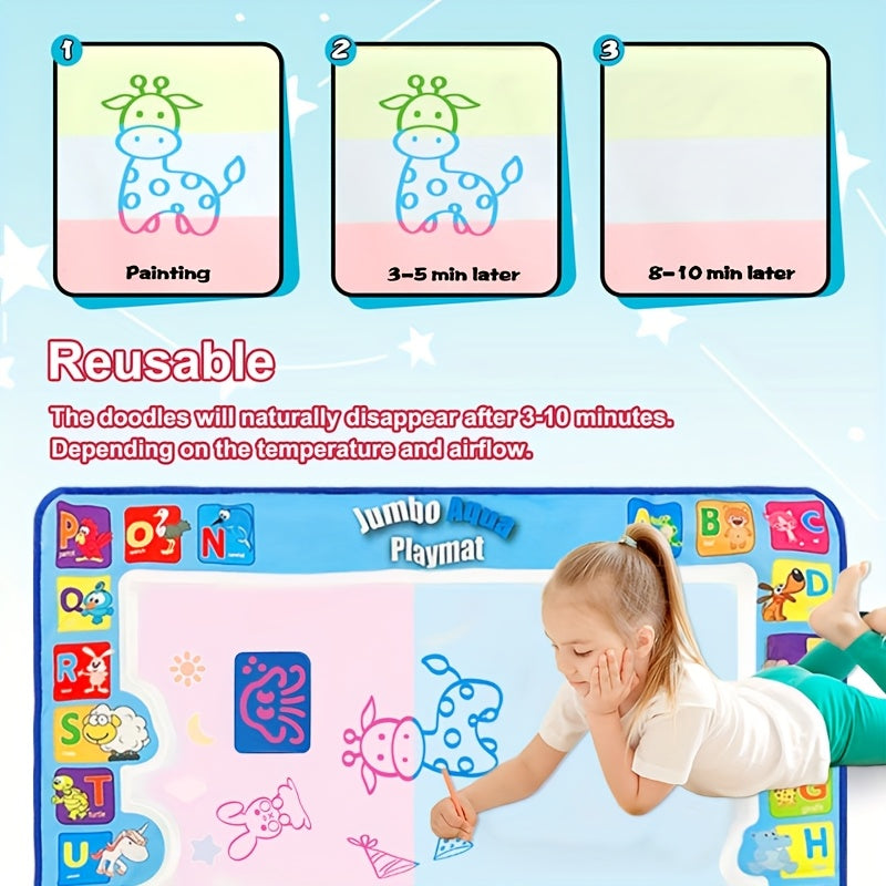 59.99cm*50.01cm Magical Water canvas Cognitive recognition water writing cloth,