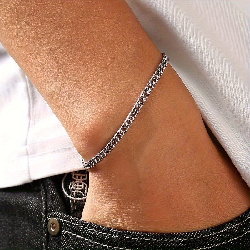 6pcs/set Stainless Steel Bracelets