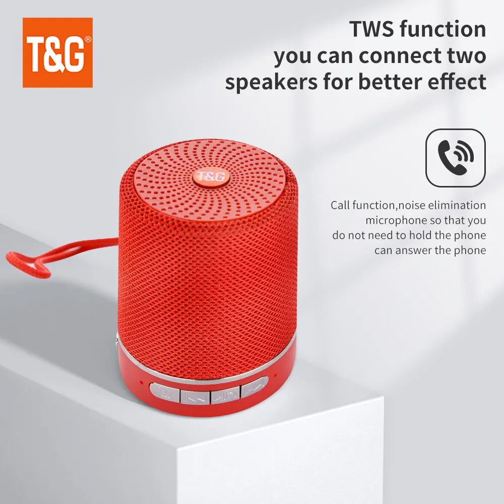 Speaker TG511 Portable Mini Wireless Bluetooth 5.3 Soundbar Subwoofer Outdoor