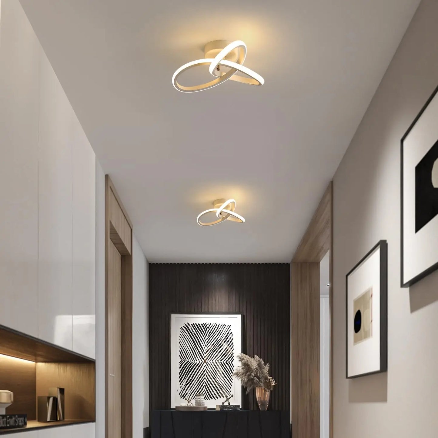 LED Ceiling Light, Modern Ceiling Lamp 20W 2200LM White