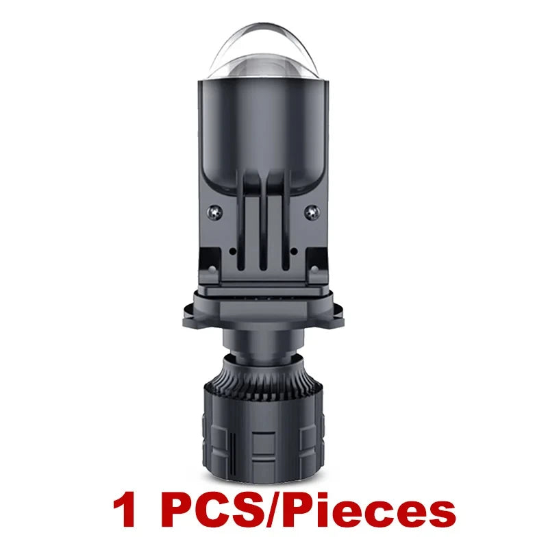 H4 Bi LED Projector Lens 28000LM 160W Car Headlight Bulbs H4 9003 Hi/Lo Beam Projector Lens Canbus Auto Headlight LHD 12V 24V