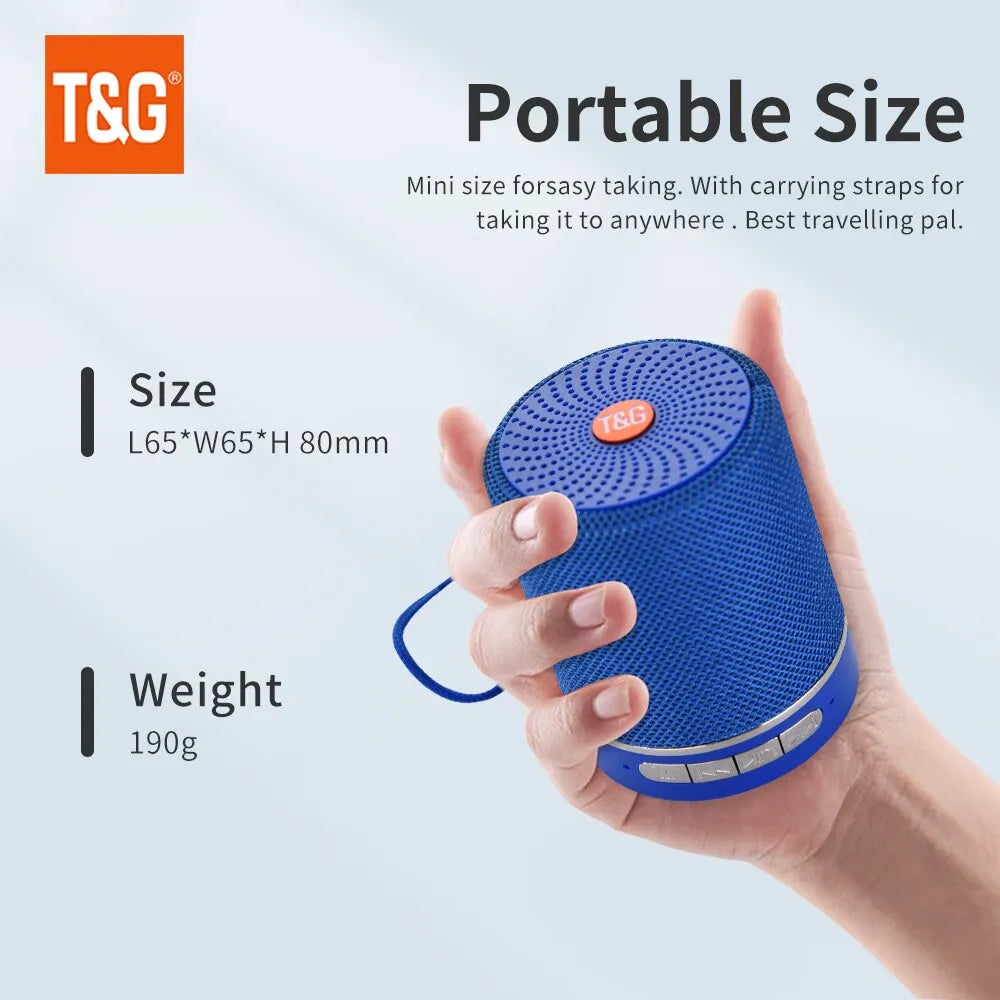 Speaker TG511 Portable Mini Wireless Bluetooth 5.3 Soundbar Subwoofer Outdoor