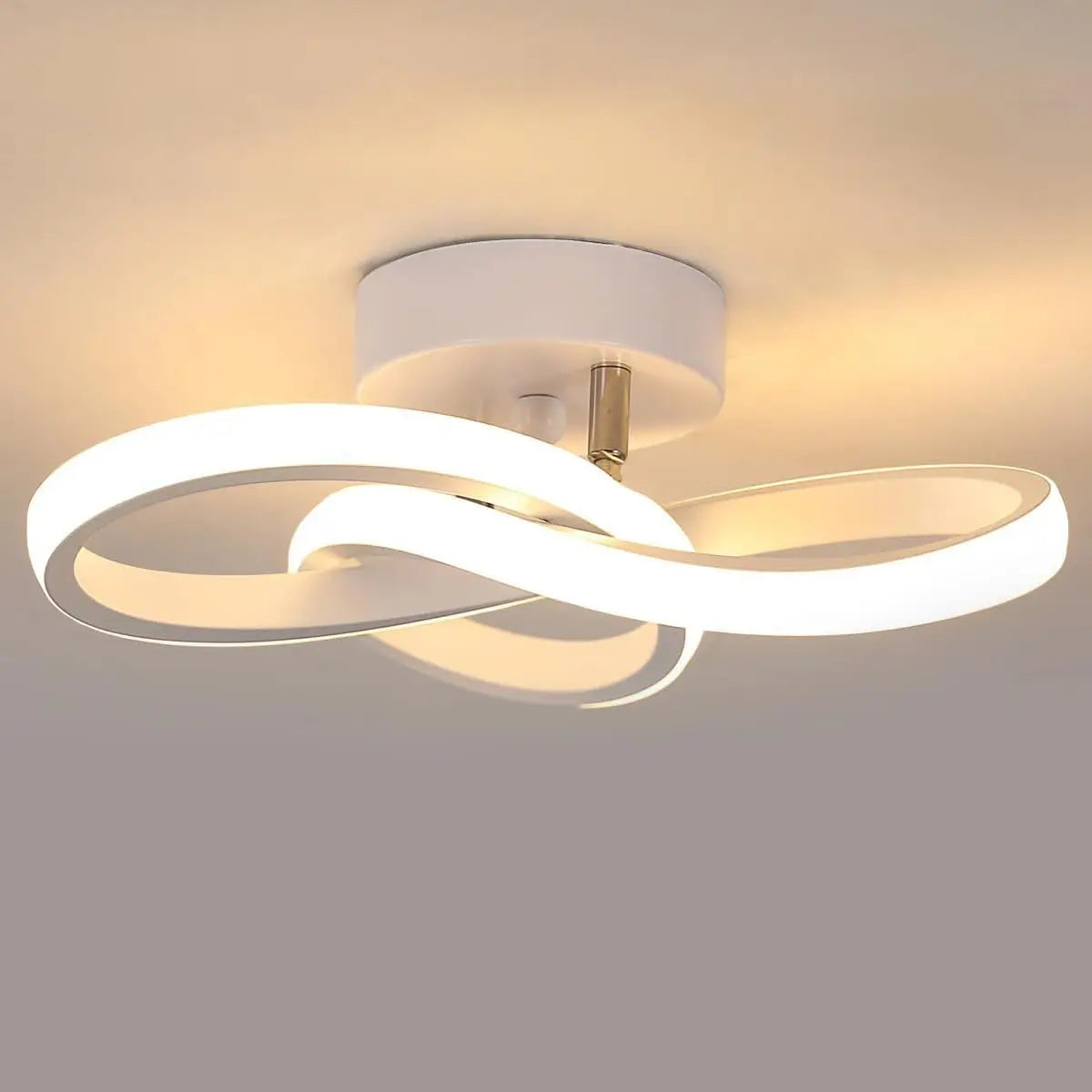 LED Ceiling Light, Modern Ceiling Lamp 20W 2200LM White