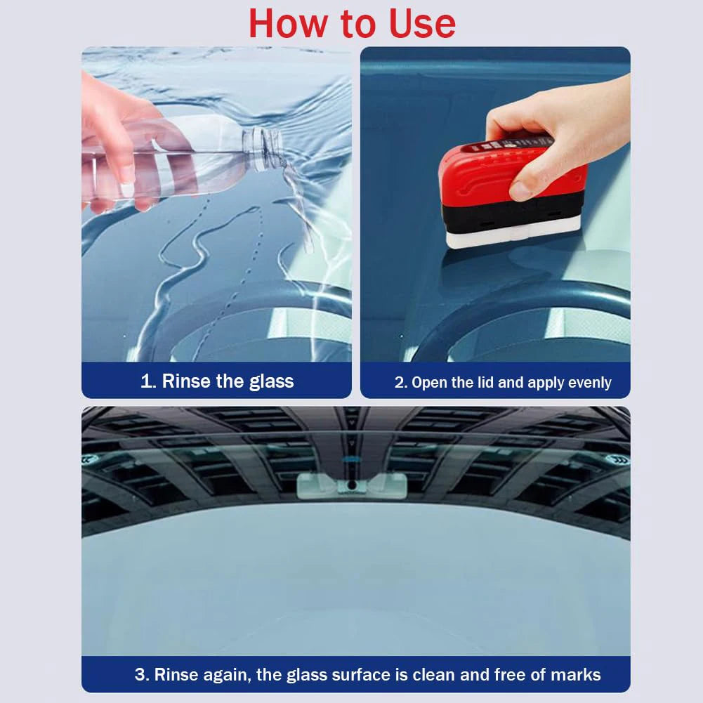 Car glass defogger . Remove fog from glass in one eazy step