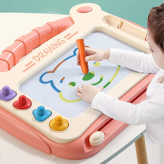 Children Cartoon Drawing Board Baby Puzzle Magnetic Writing Board Toy s