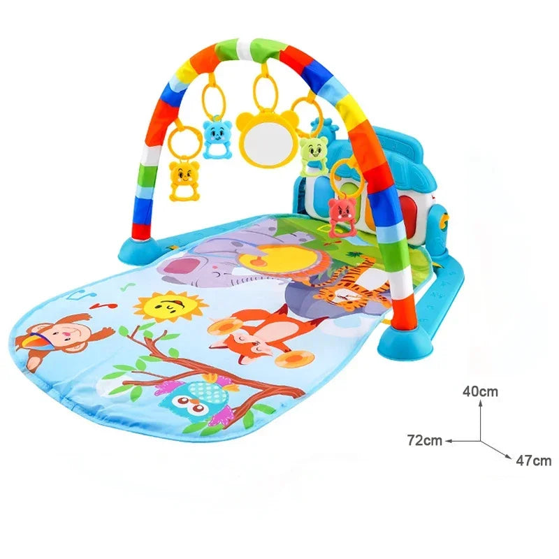 Baby Activity Education 0-12 Months Toy Gifts Musical Newborn Piano Keyboard Crawling Blanket Pedal Play Mat