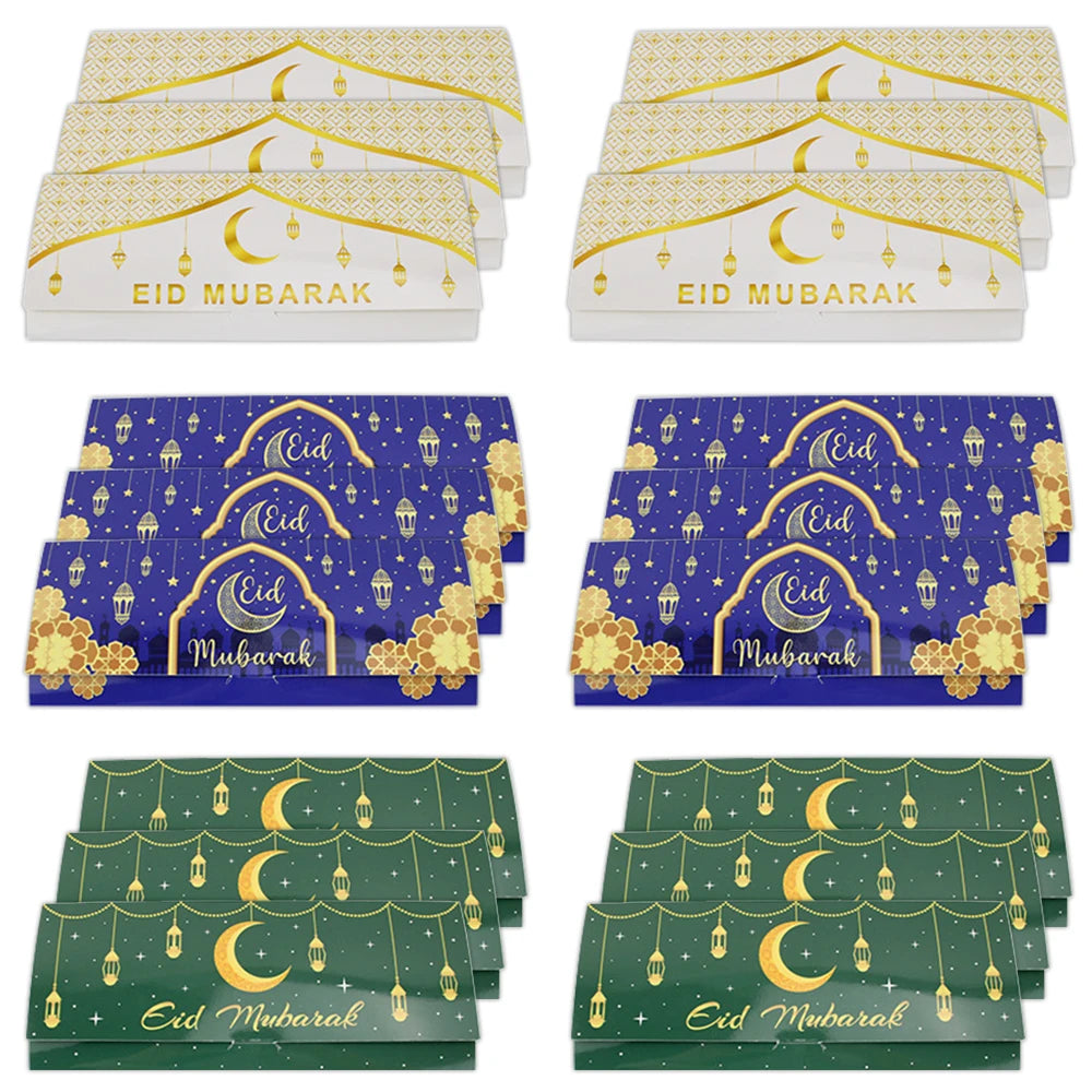 Eid Mubarak Envelopes Gift Bag Money Card Holder