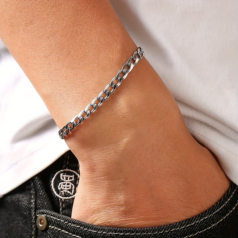 6pcs/set Stainless Steel Bracelets