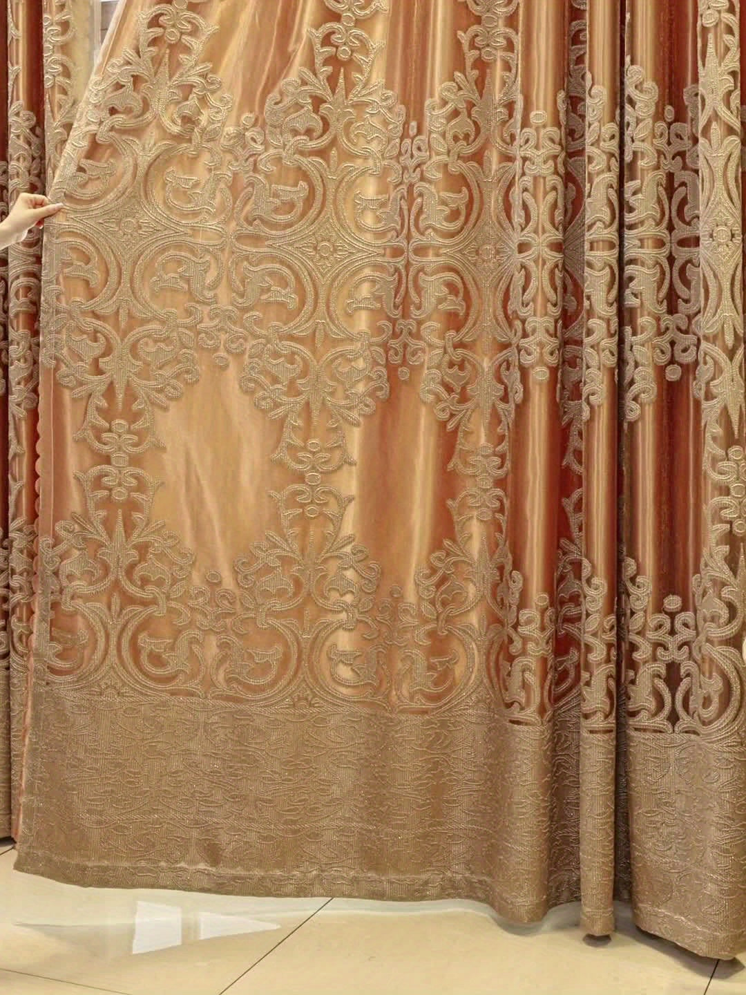 2pcs Double-Layer Shading Curtain